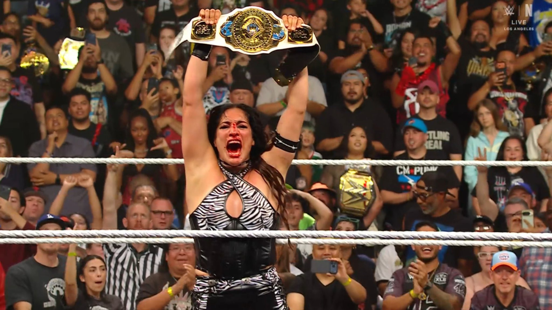 Raquel Rodriguez as WWE Women’s Intercontinental Champion