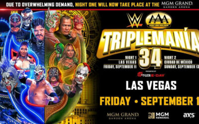 TripleManía 34 cambia de sede en Las Vegas: El evento se traslada al histórico MGM Grand Garden Arena