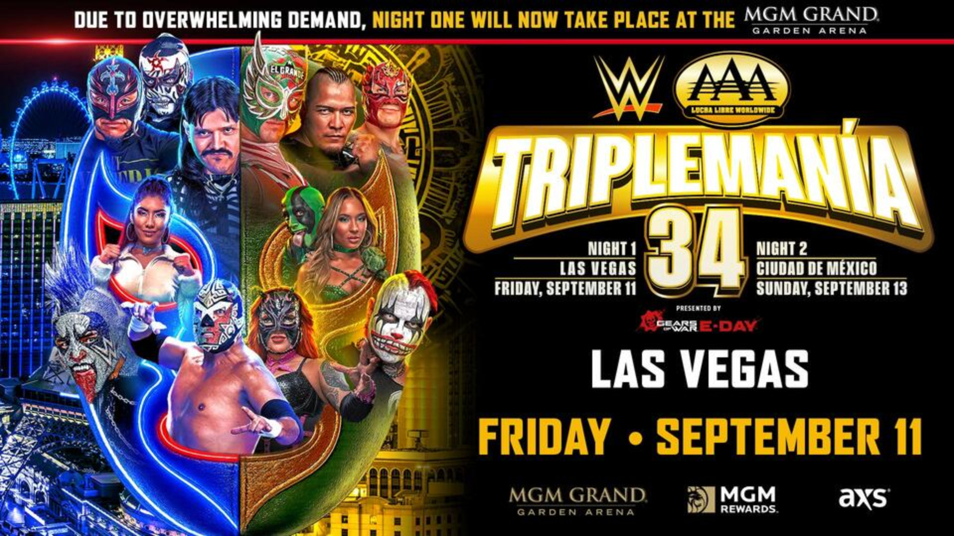 AAA TripleMania 34 Las Vegas