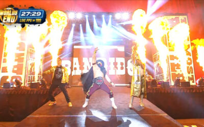 Bandido y Máscara Dorada vencen a la Don Callis Family en AEW Worlds End