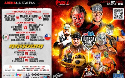 IWRG Thursday Night Wrestling at Arena Naucalpan Review (04/09/2026)