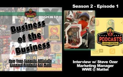 Business of the Business Podcast Season 2 Begins With WWE Mattel Manager Steve Ozer