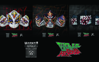 Officially Licensed Protective Masks Of Penta, Fenix, Perros del Mal and More Now Available