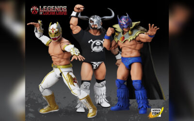 New Officially Licensed Rush, Dragon Lee and Dralistico Action Figures From Boss Fight Studio and Masked Republic’s Legends of Lucha Libre