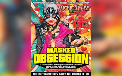 “Masked Obsession”: Lucha VaVoom de La Liz to Transform Valentine’s Day into a Spectacle of Adrenaline and Desire