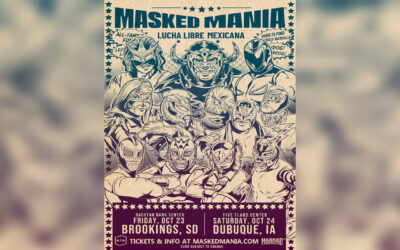 Masked Republic & UTA’s MaskedMania® Authentic Lucha Libre Mexicana Heads To New States!