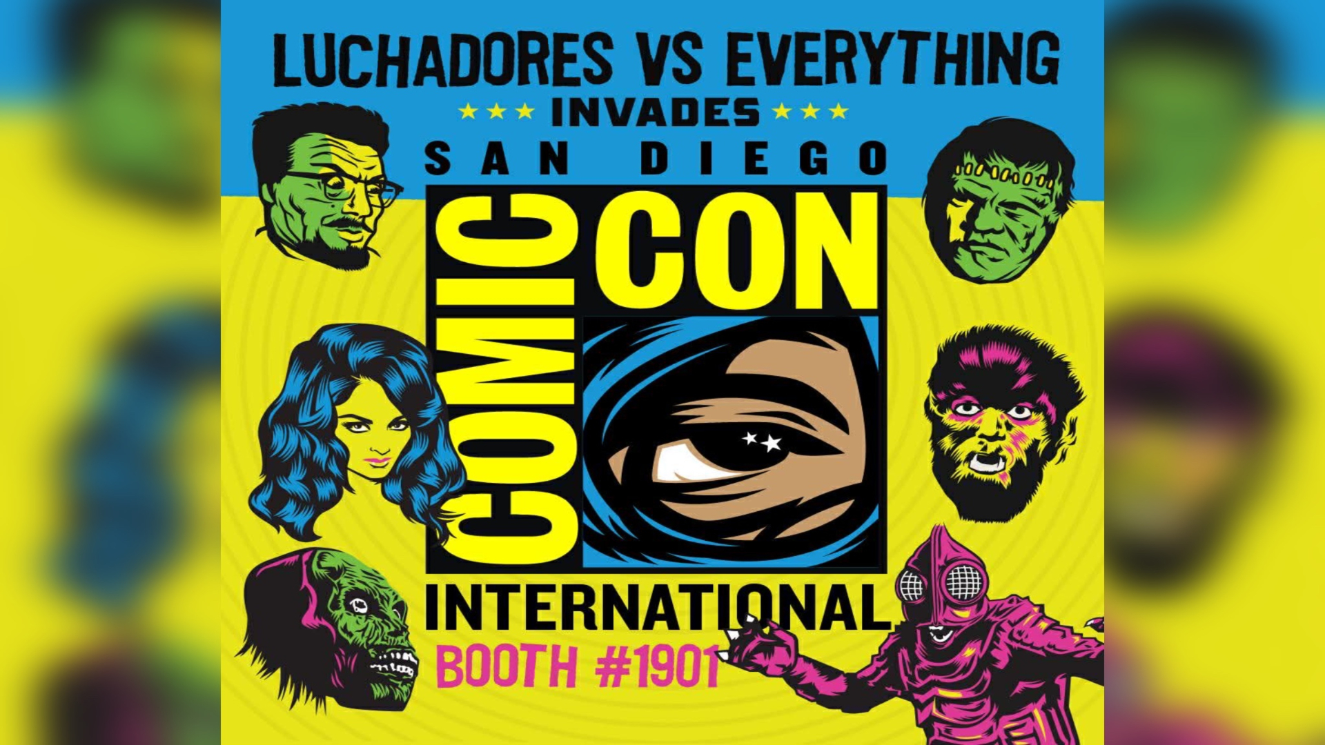 SDCC 2026 Luchadores vs Everything
